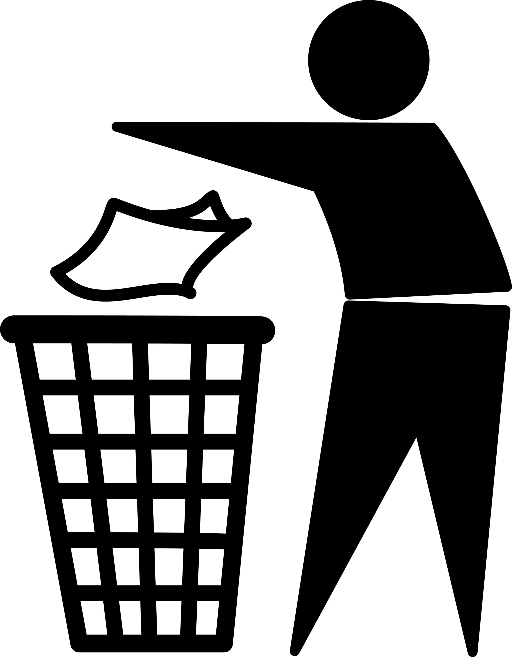Dbaj o czystość - symbol 
